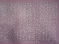 画像1: フランス　チュールサイドカーテン (生成・30cm巾) B